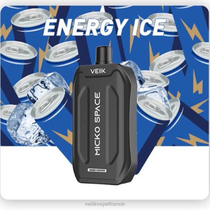 VEIIK E Liquid - VEIIK Micko Space vape jetable 7000 bouffées glace énergétique 8H8634