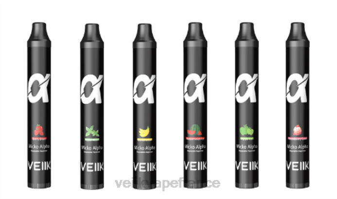 VEIIK Prix - VEIIK Micko Alpha vape jetable 600 bouffées 500mah plusieurs saveurs 8H8658